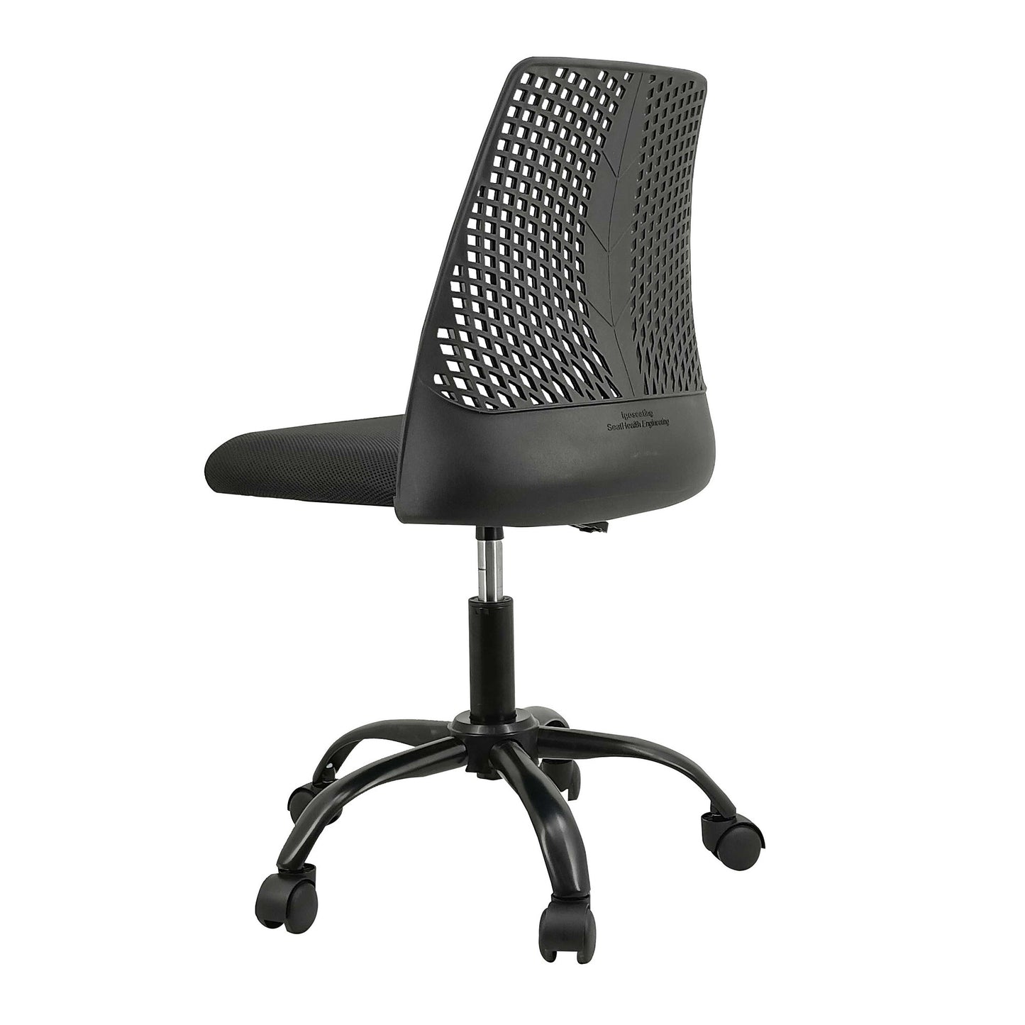 Ergonomic Office and Home Chair with Supportive Cushioning, Black