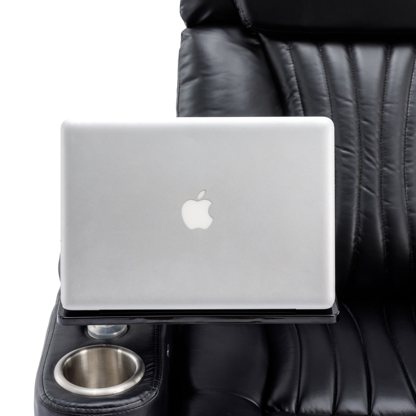 270° Power Swivel Recliner,Home Theater Seating With Hidden Arm Storage and LED Light Strip,Cup Holder,360° Swivel Tray Table,and Cell Phone Holder,Soft Living Room Chair,Black