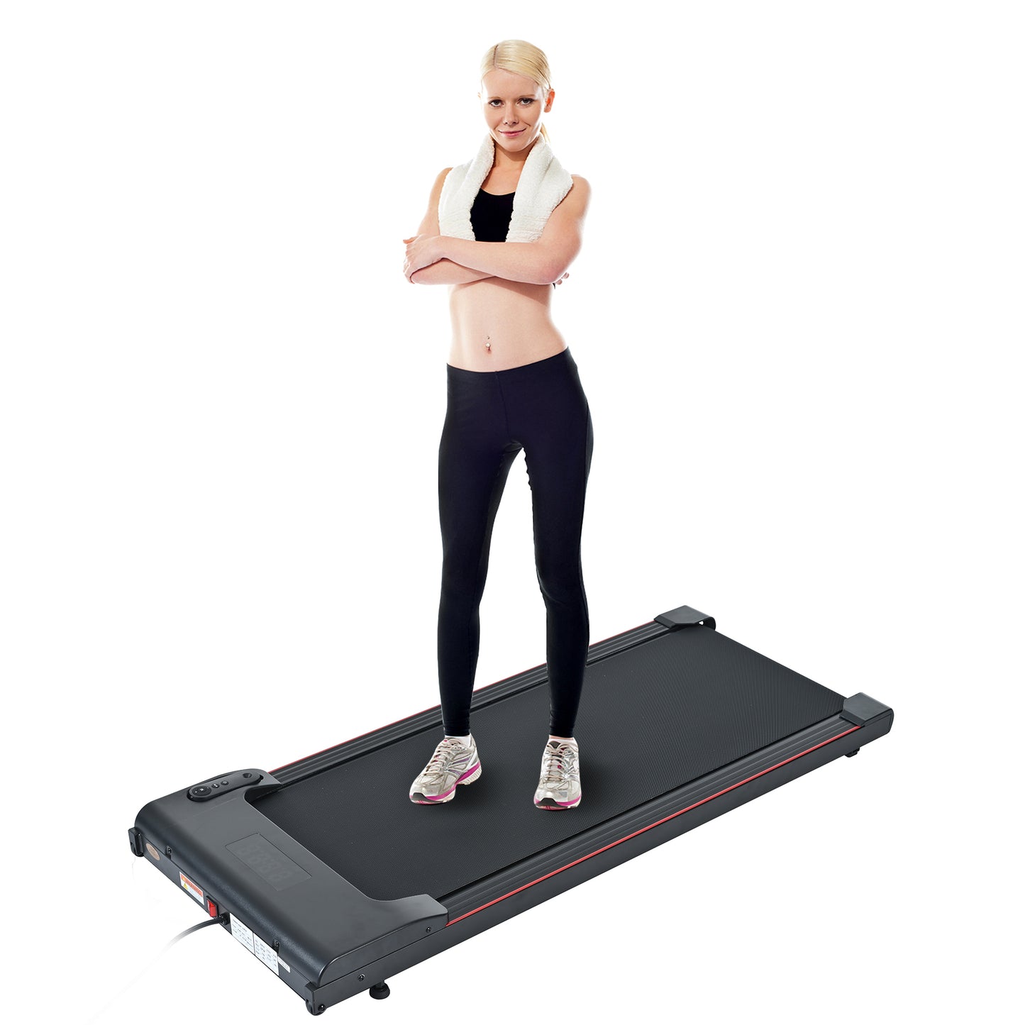 Brushless motor Walking Pad 300 lb Capacity, Desk Treadmill for Home Office, Protable Treadmill Under Desk, Walking Treadmills for Home,0.5 to 4.0 mph Portable Treadmill