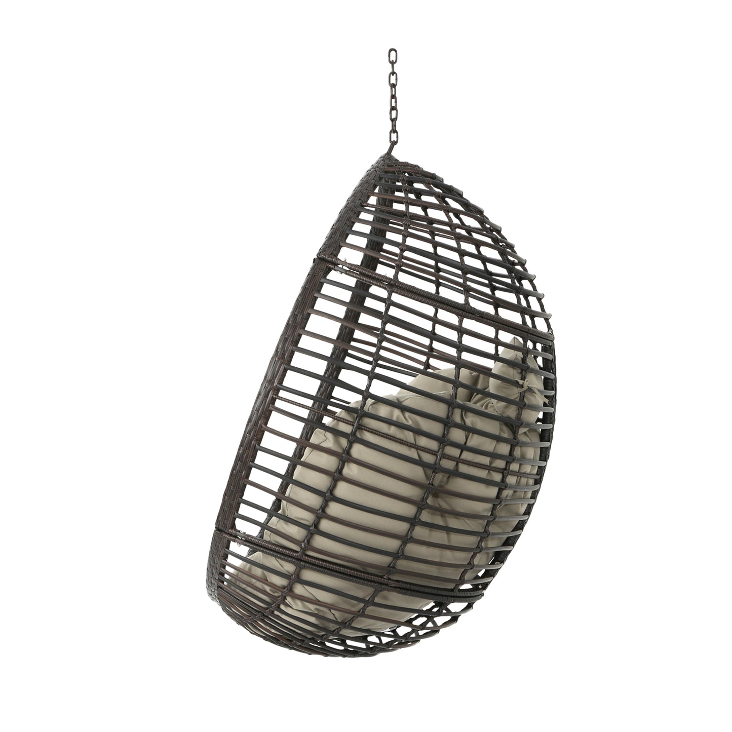 LAYLA HANGING BASKET- BROWN