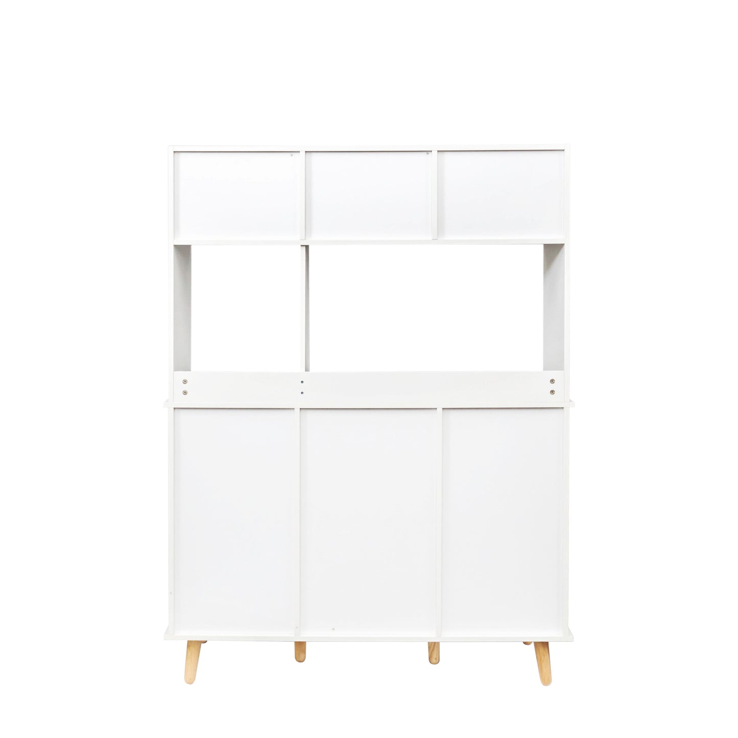 Cabinet with Rattan Door and 3 Drawers,Floor Cabinet with Storage,Buffet Cabinet for Living Room, Dining Room, Entryway