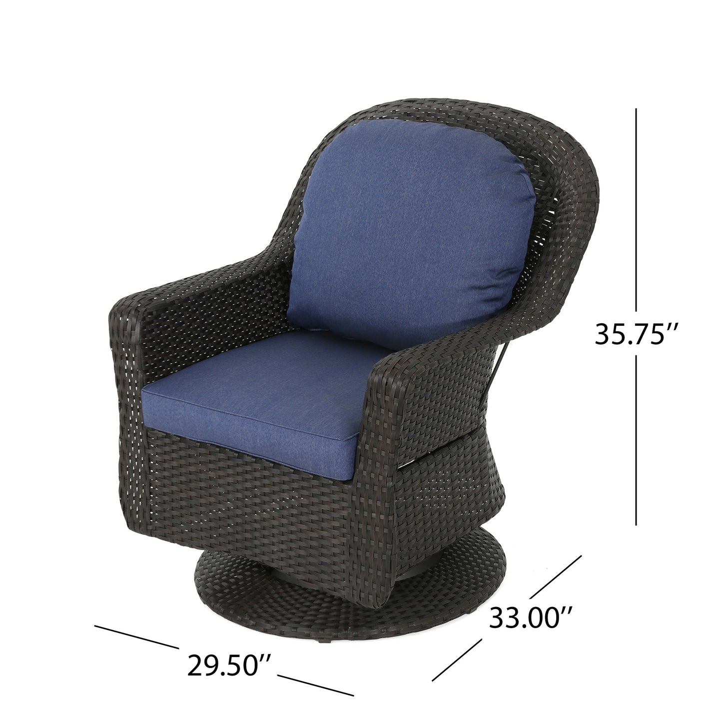 LIAM SWIVEL CLUB CHAIR