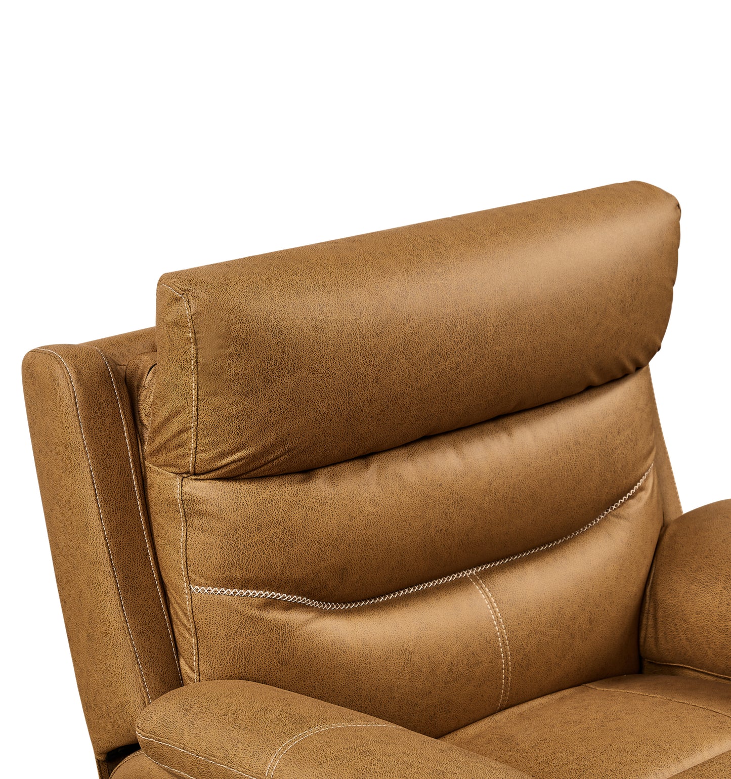 Liyasi Dual OKIN Motor Rocking and 240 Degree Swivel Single Sofa Seat recliner Chair Infinite Position ,Head rest with power function