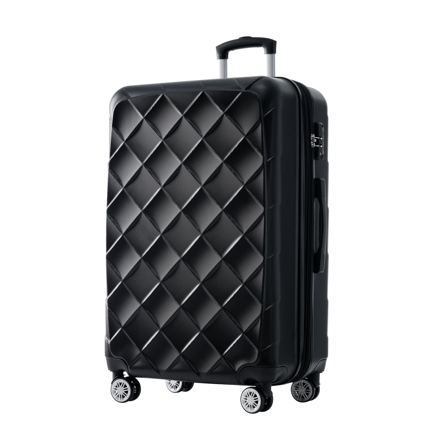 3 Piece Luggage Set Suitcase Set, ABS Hard Shell Lightweight Expandable Travel Luggage with TSA Lock, Spinner Wheels for Men Women