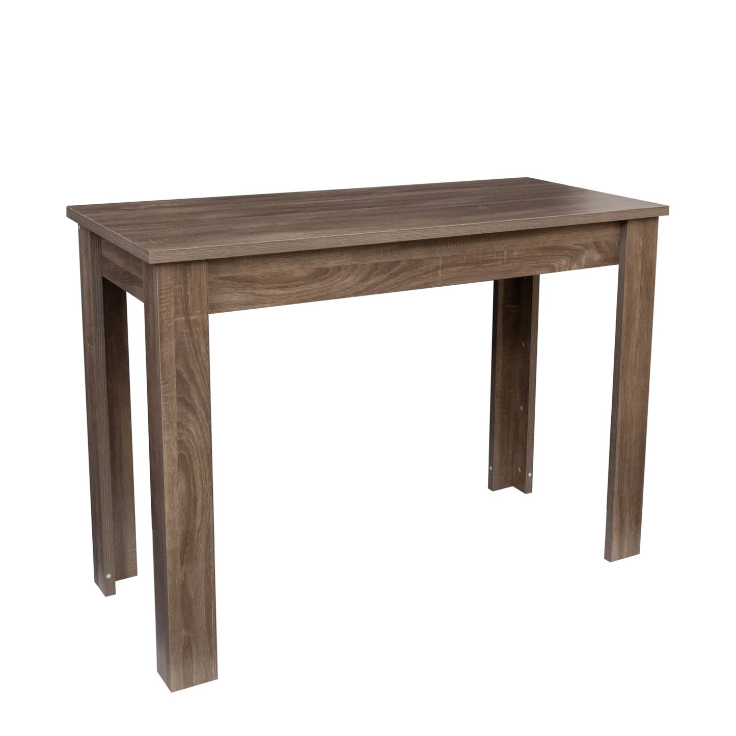 Kitchen Bar Table with Storage Shelves