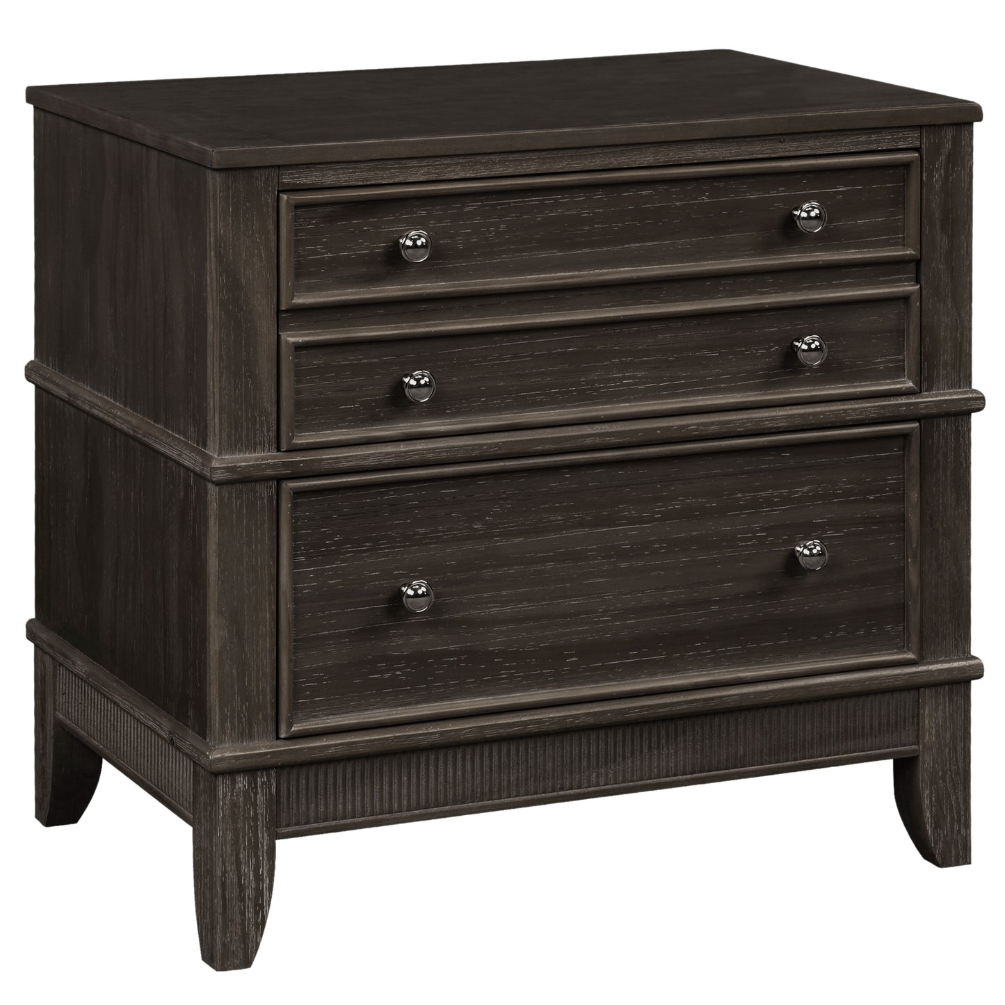 Hazel 3-Drawer Side Table for Living Room, Hallway, Entryway, Coffee