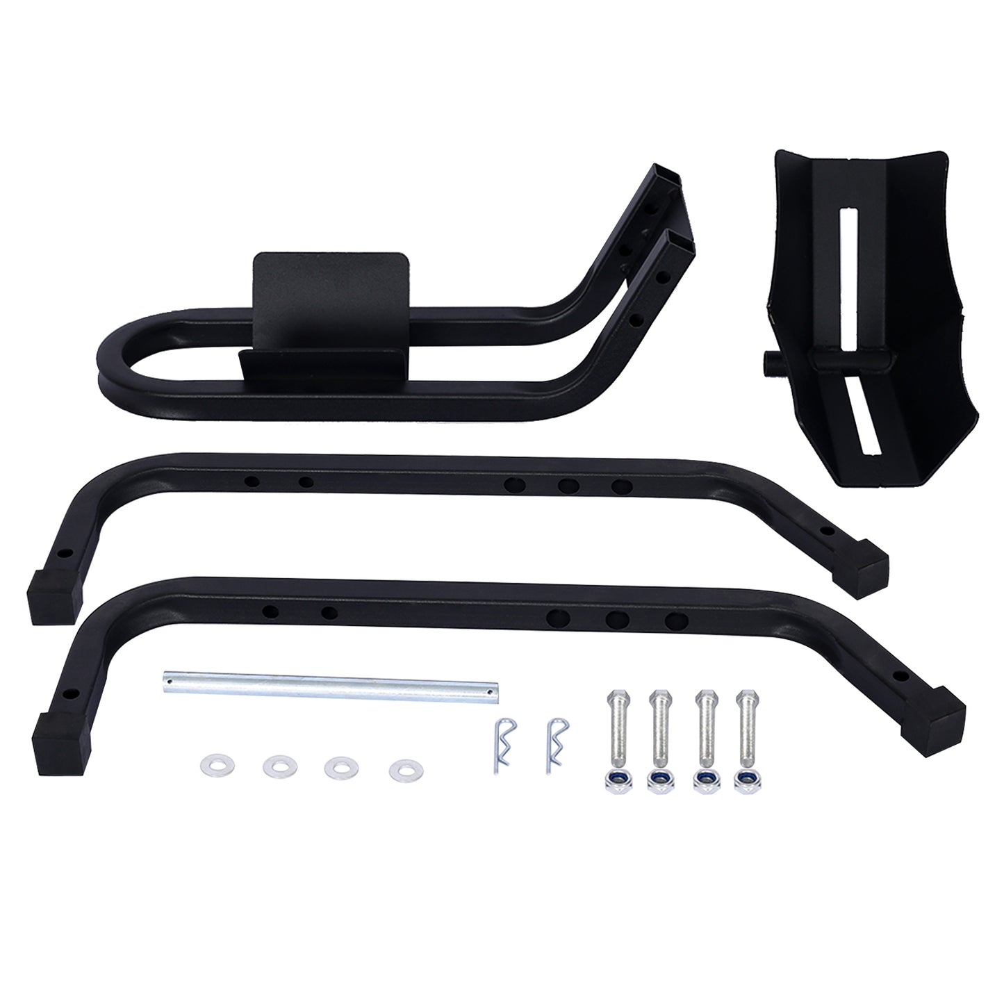 Motorcycle Front Tire Chock, 1200 lbs Heavy Duty Wheel Stand, Black Motorbike Front Chock for 17"-21" Wheels, High-Grade Steel Trailer Stand
