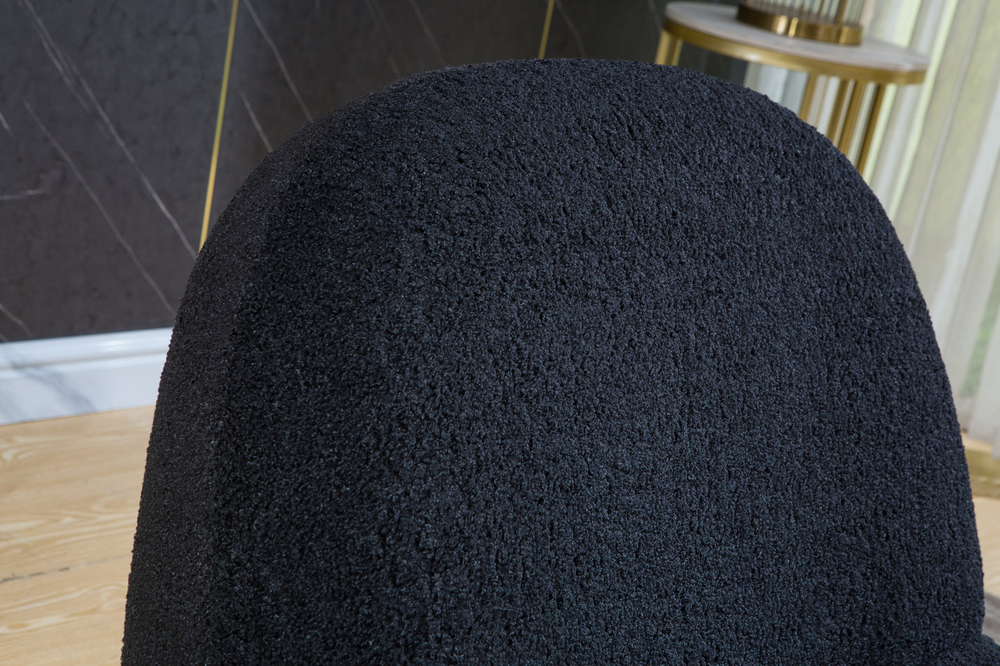 Modern Velvet Swivel Accent Chair, Swivel Barrel Chair with Gold Finish Stainless Steel Base