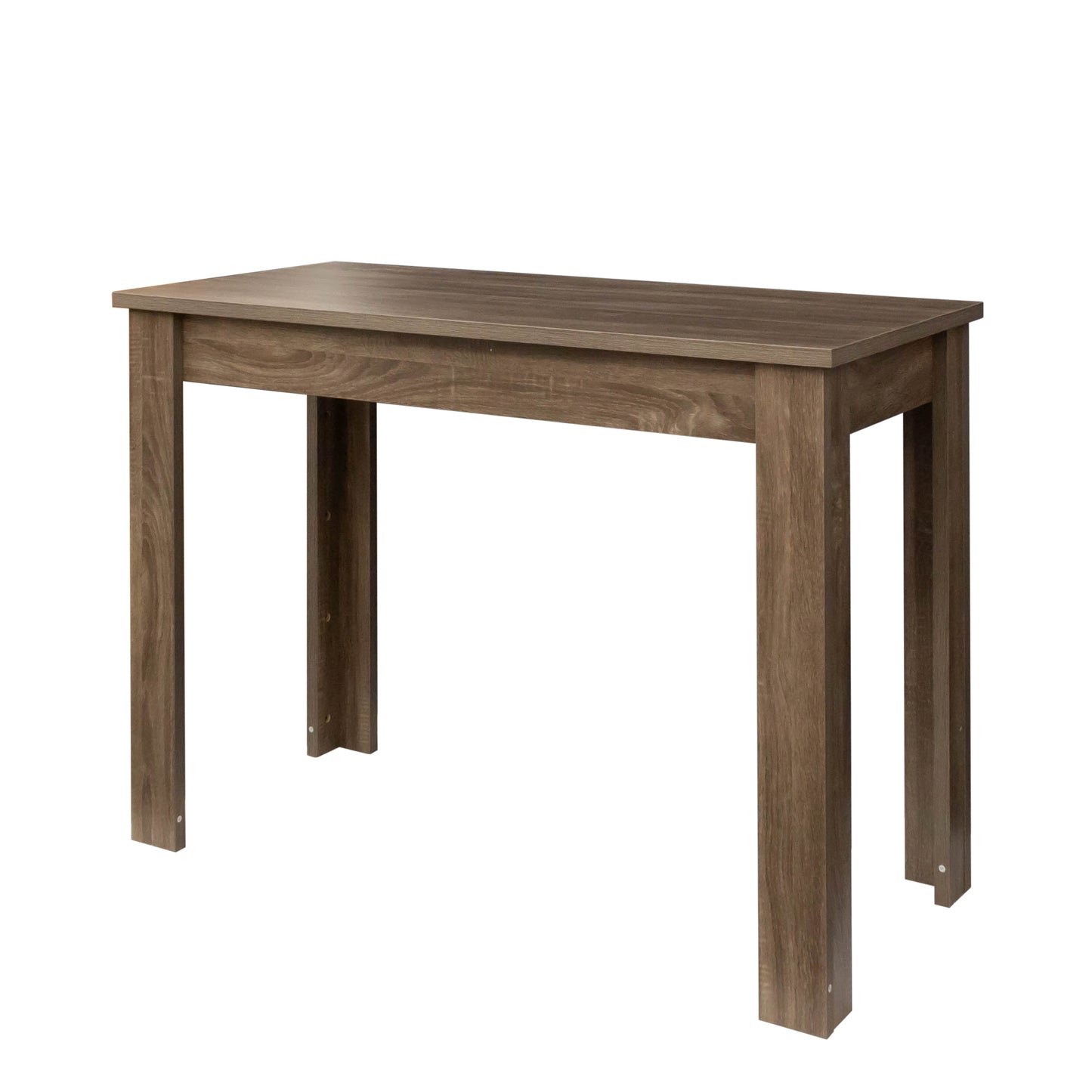 Kitchen Bar Table with Storage Shelves