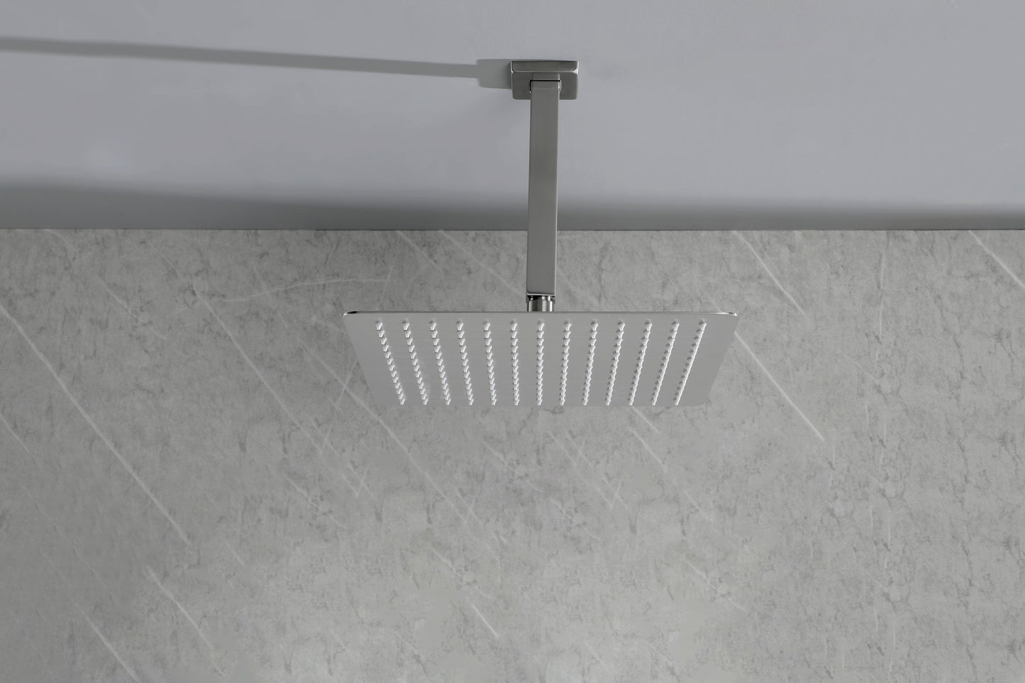 Ceiling Mounted Shower System Combo Set with Handheld and 12"Shower head