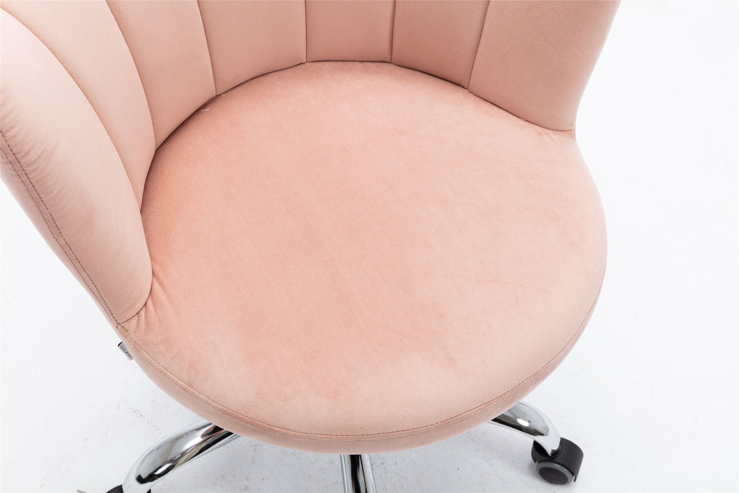 COOLMORE Swivel Shell Chair for Living Room/Bed Room, Modern Leisure office Chair Pink