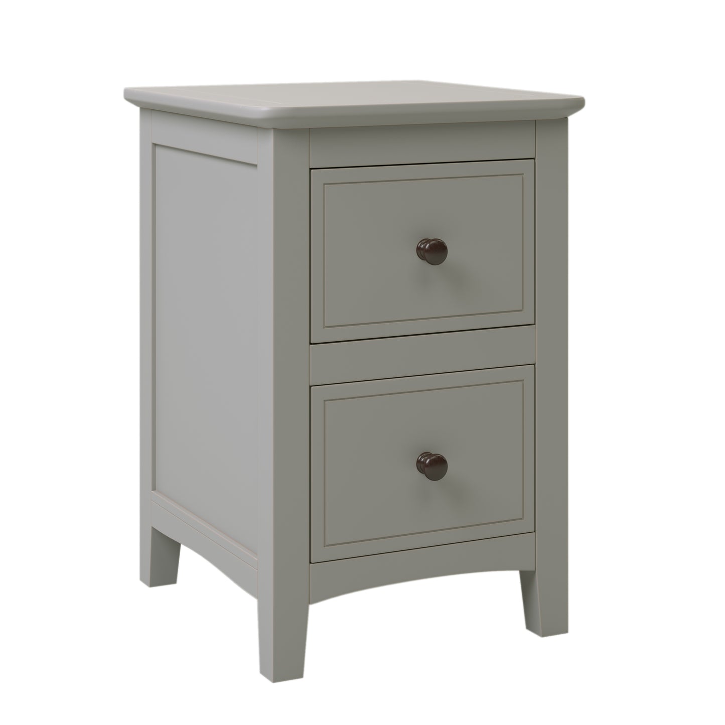 Gray Solid Wood 5 Pieces King Bedroom Sets(bed+nightstand*2+chest+dresser)NEW