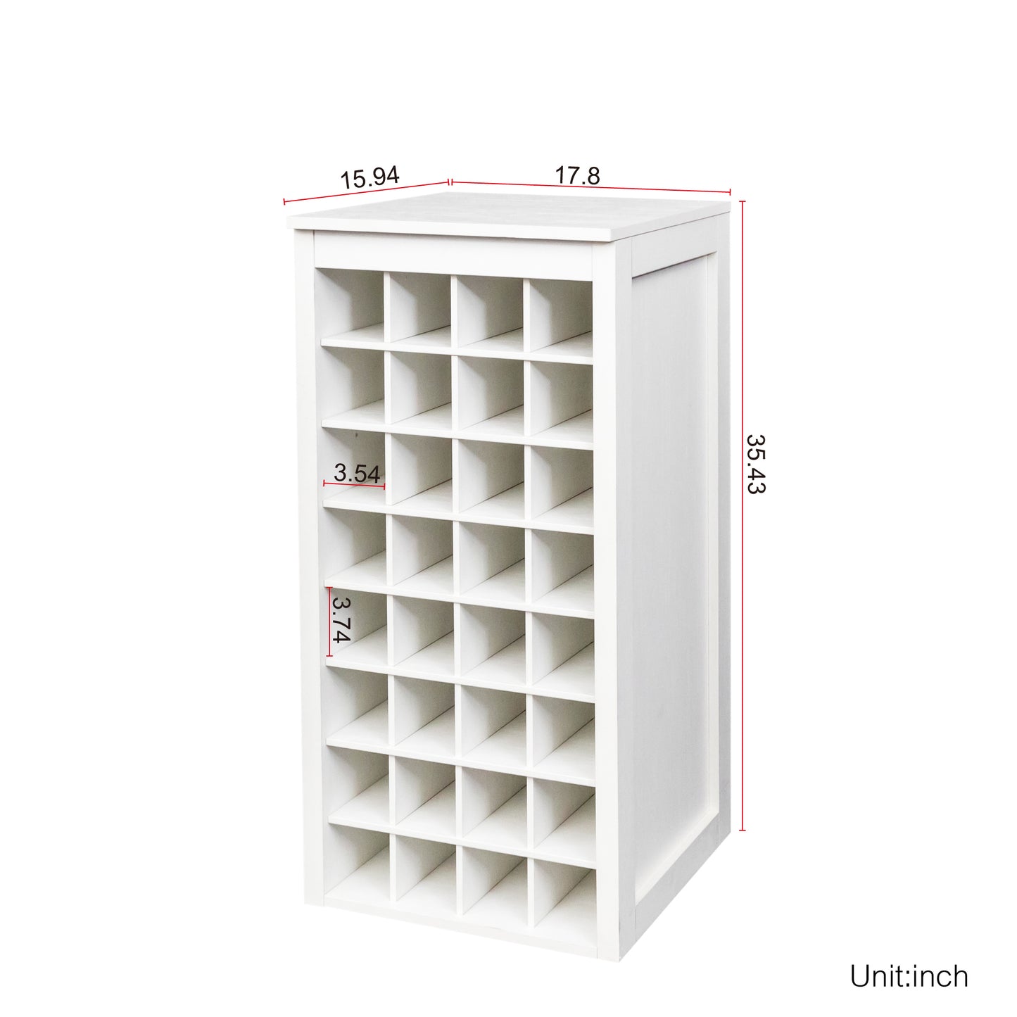 2.brown walnut color modular 32 wine bar cabinet Buffet Cabinet