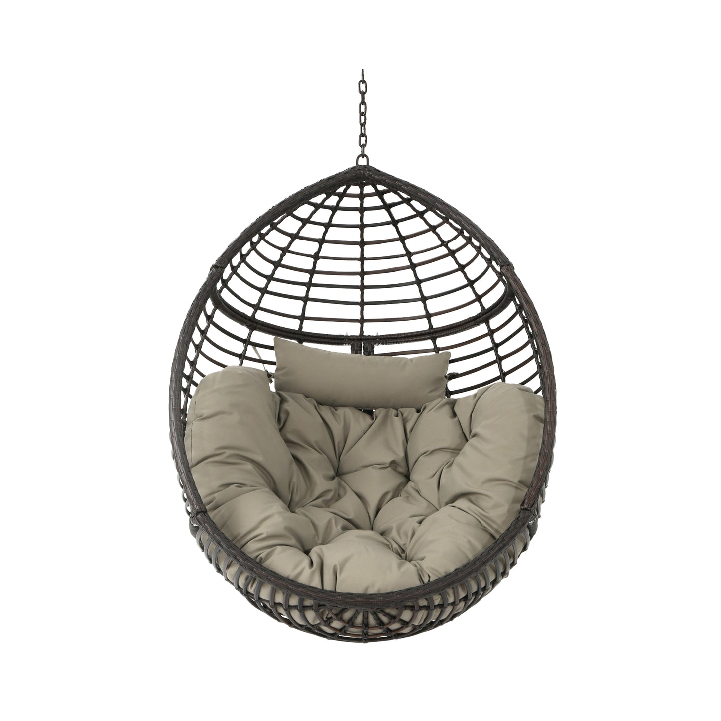 LAYLA HANGING BASKET- BROWN