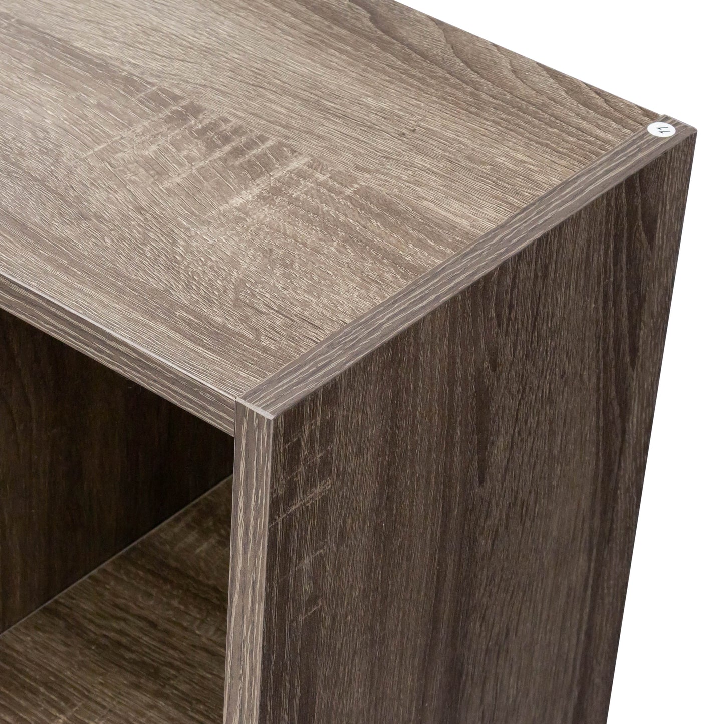 Kitchen Bar Table with Storage Shelves