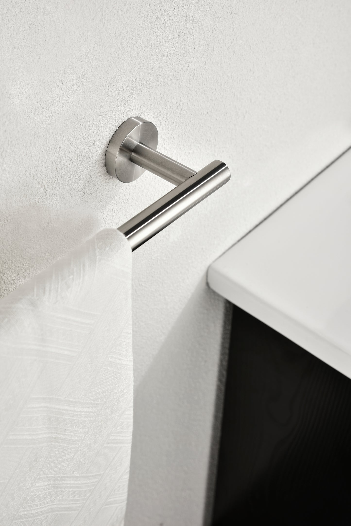 6 Piece Stainless Steel Bathroom Towel Rack Set Wall Mount