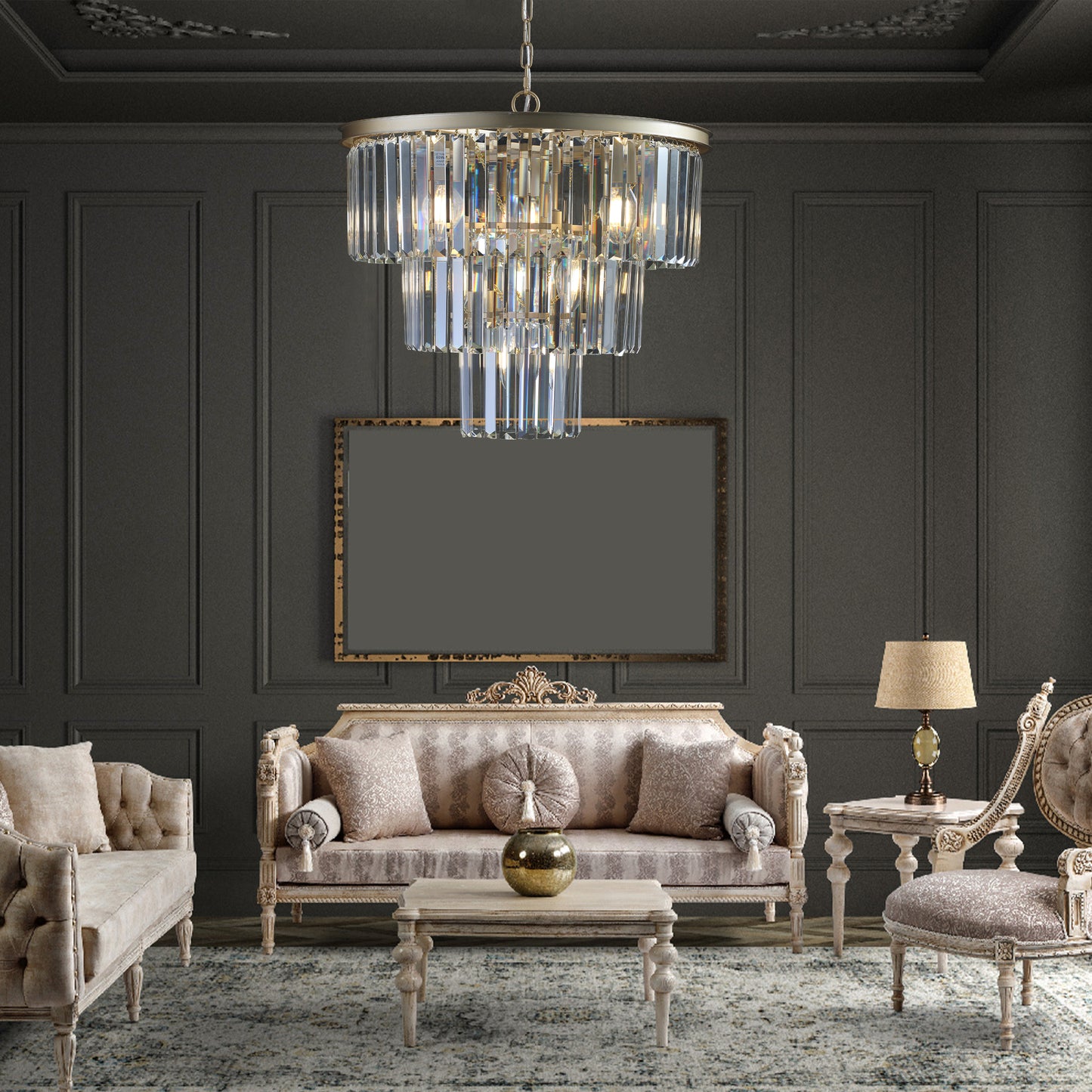 Gold Luxury Crystal Chandelier Modern Chandeliers Lights