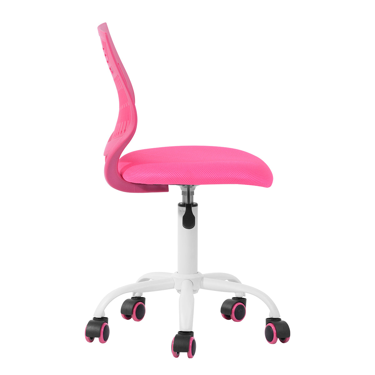 Plastic Task Chair/ Office Chair - Pink