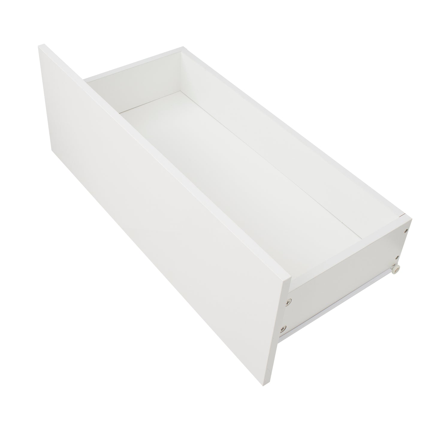 Modern White TV Stand, 20 Colors LED TV Stand w/Remote Control Lights