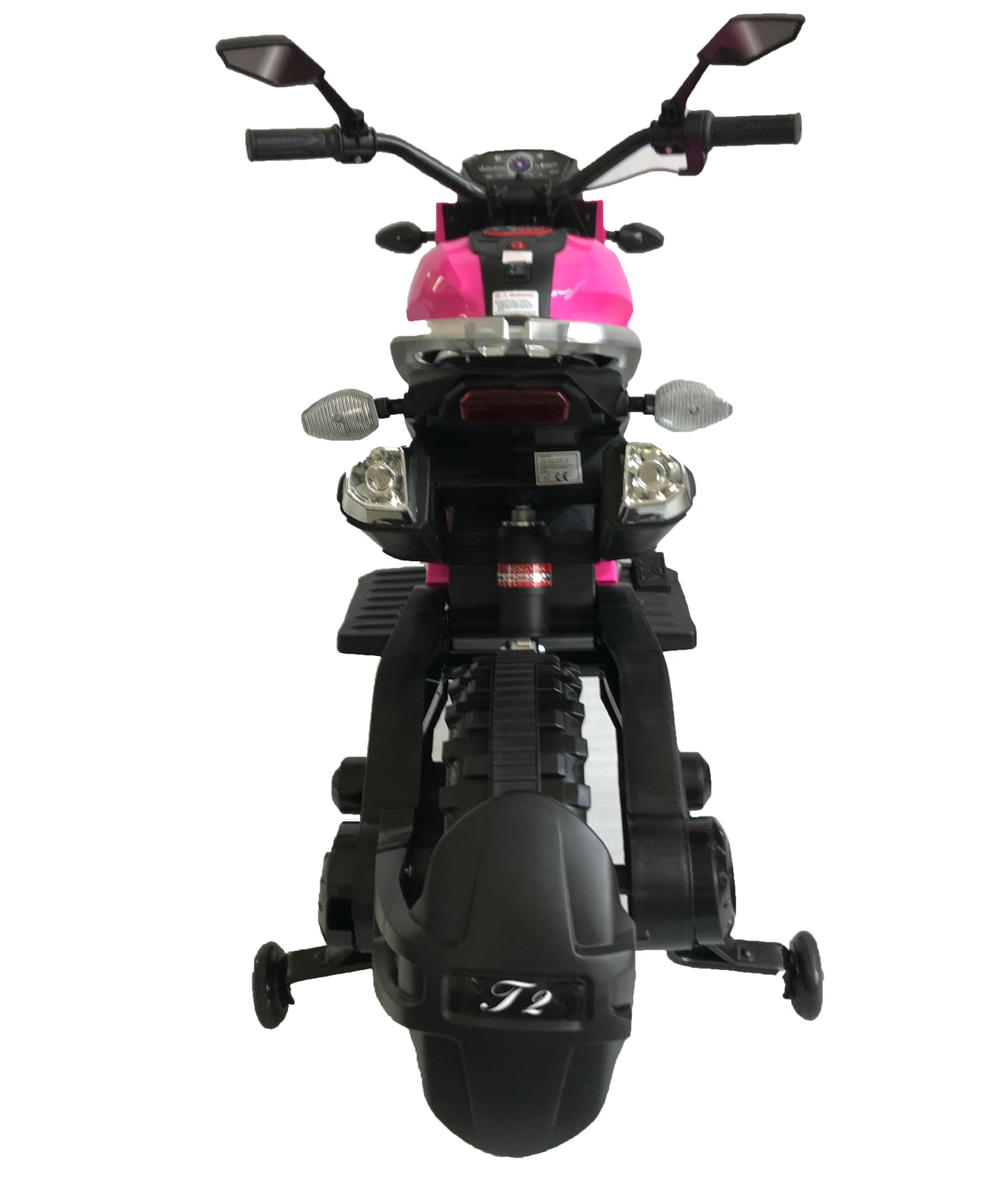 Electric Motorcycle for Kids, kids ride on motorcycle, Tamco 12V Electric Dirt Bike with Training Wheels, Hand Racing Foot Brake,PU seat, Ride on Motorcycle for 3~6 years Boys Girls gift