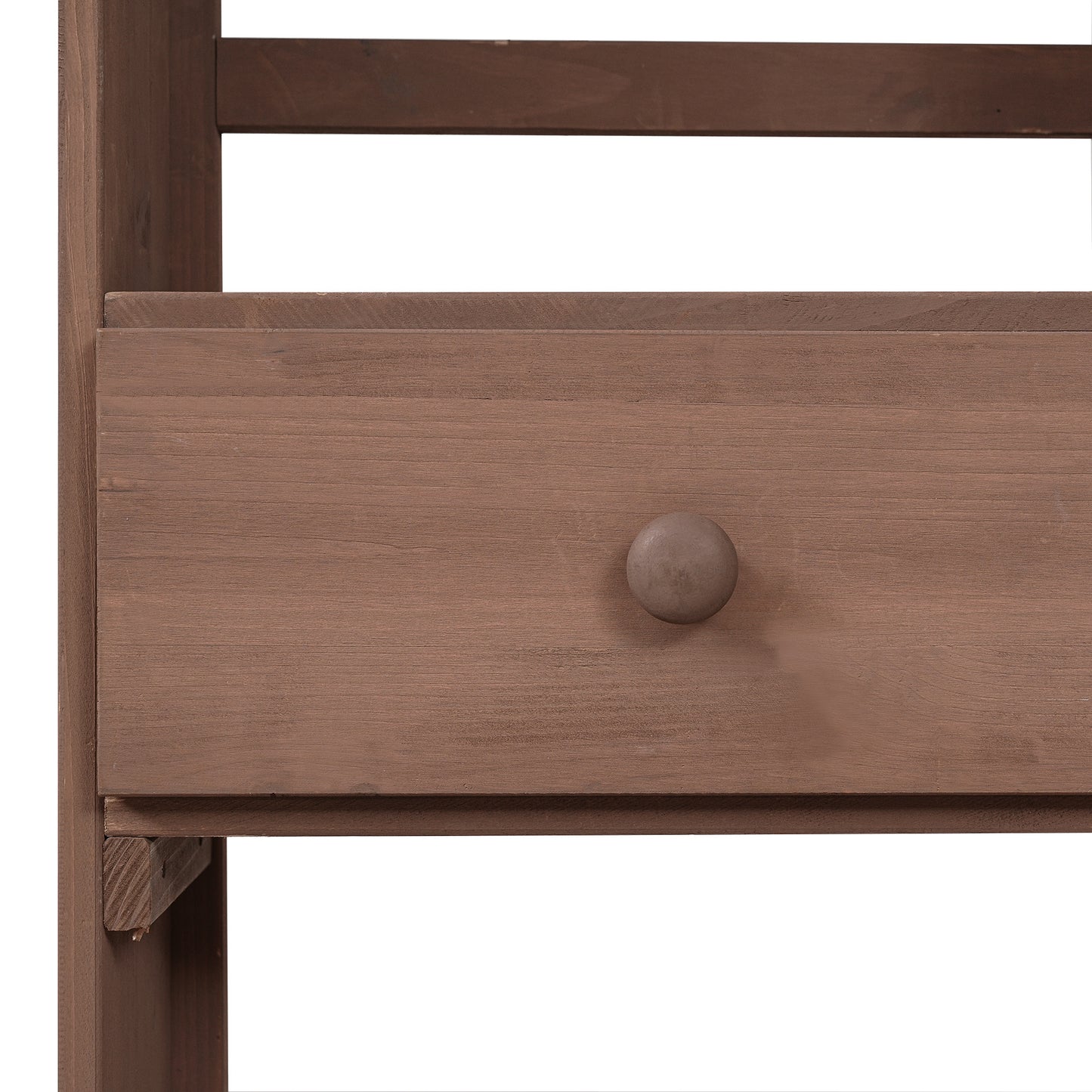 [Video Provided] TOPMAX Garden Potting Bench Table, Rustic and Sleek Design with Multiple Drawers and Shelves for Storage, Brown