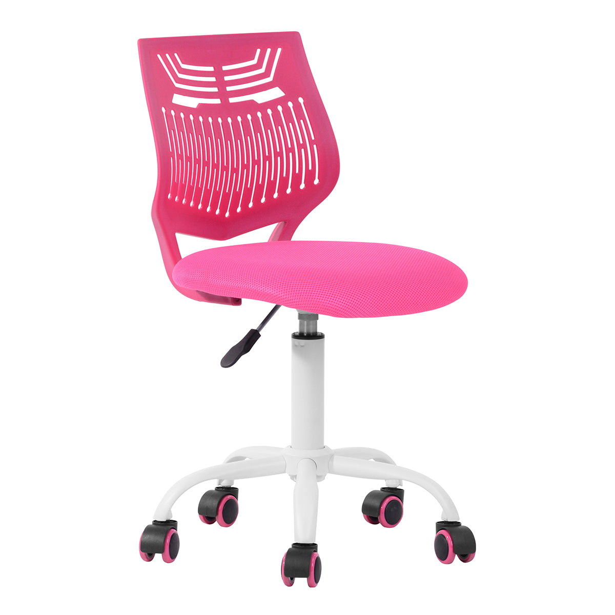Plastic Task Chair/ Office Chair - Pink