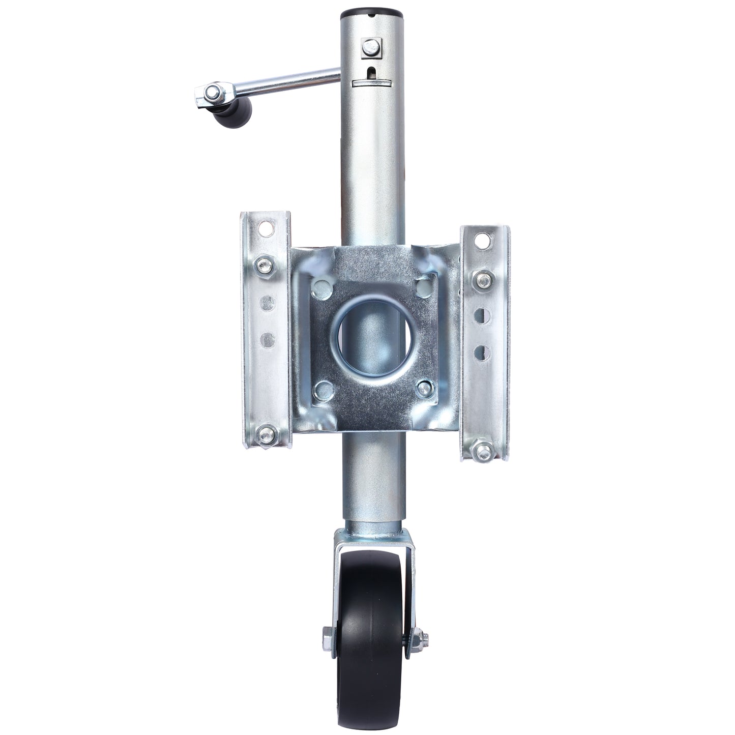 Trailer Jack, Boat Trailer Jack 32.8 in, Bolt-on Trailer Tongue Jack Weight Capacity 1000 lb, with PP Wheels and Handle for Lifting RV Trailer, Horse Trailer, Utility Trailer, Yacht Trailer