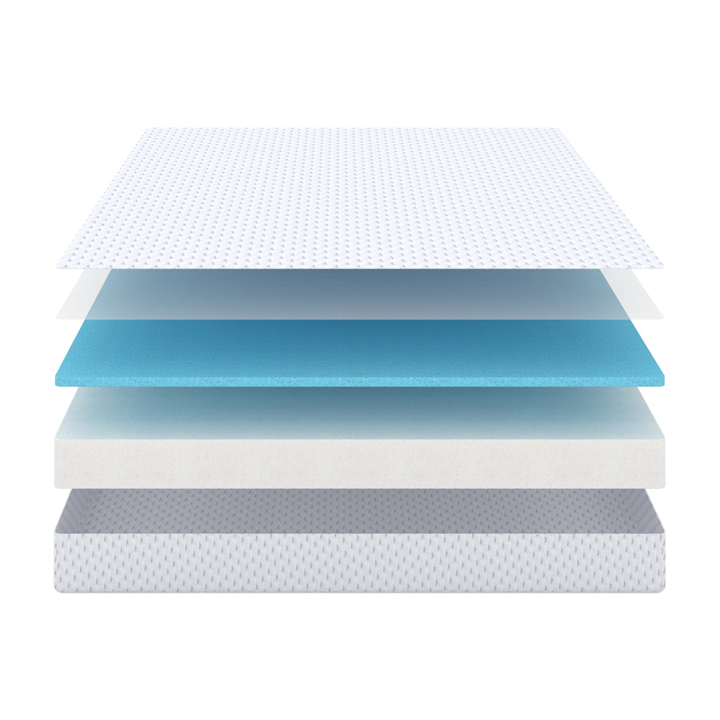 6 Inches Gel Memory Foam Mattress Made in US(King)