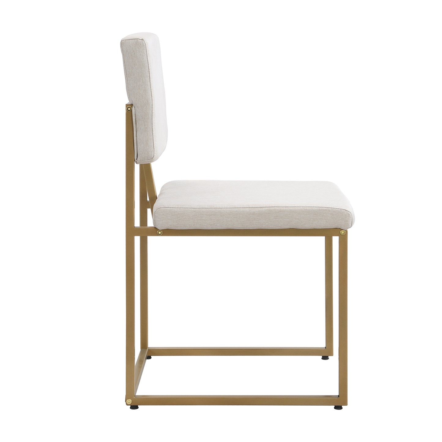 TOPMAX Modern Faux Marble 6-Piece Dining Table Set,60inch Metal Kitchen Table Set with Upholstered Dining Chairs and Bench, Golden