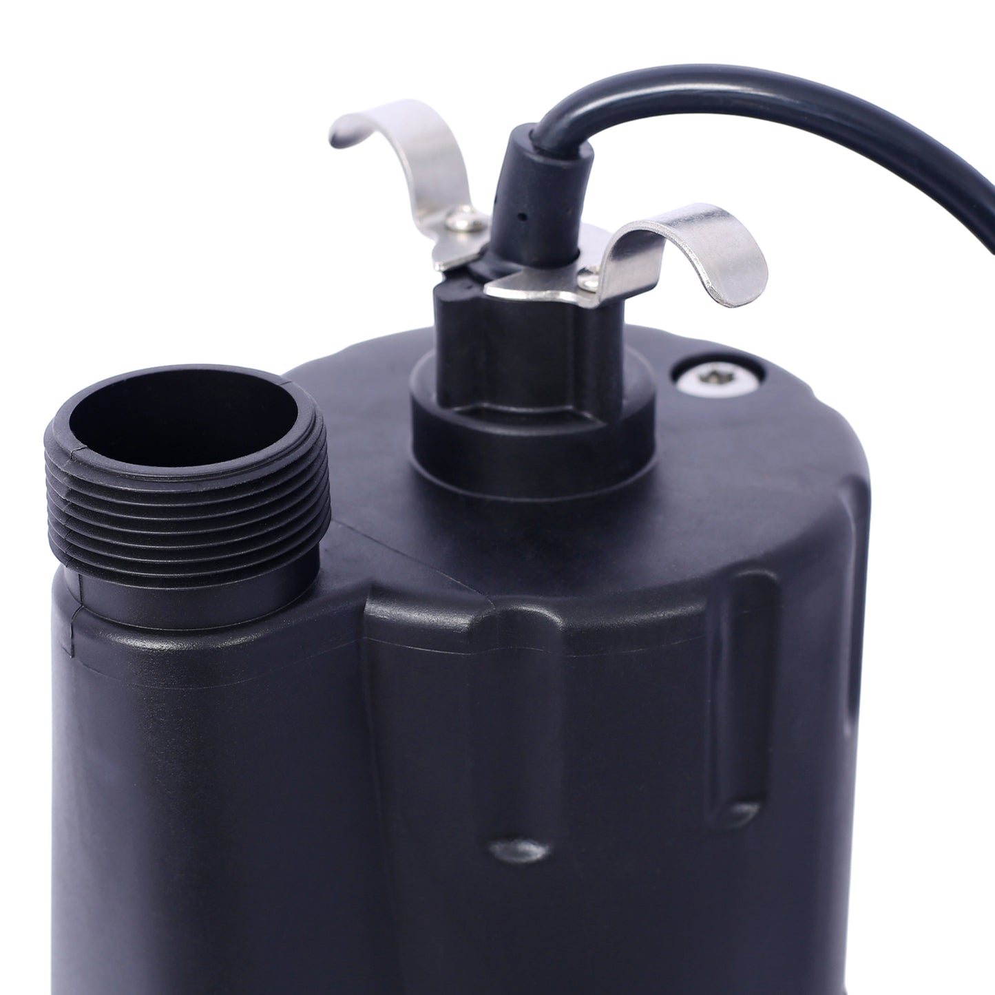 Submersible Water Pump, 1/4HP 2000GPH Thermoplastic Utility Pump Portable Electric Water Pump Sump Pump, With 10 Feet Power Cord.
