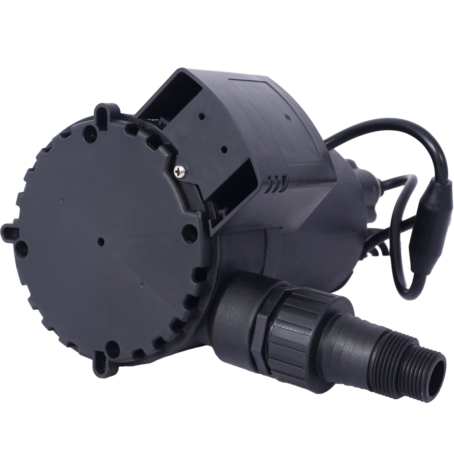 1/3 HP Automatic Swimming Pool Cover Pump 120 V Submersible with 3/4 Check Valve Adapter 2500 GPH Water Removal for Pool, Hot Tubs, Rooftops, Water Beds and more