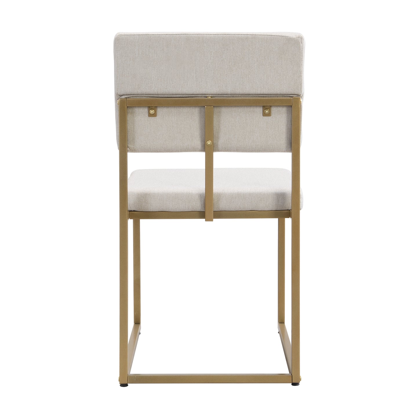 TOPMAX Modern Faux Marble 6-Piece Dining Table Set,60inch Metal Kitchen Table Set with Upholstered Dining Chairs and Bench, Golden