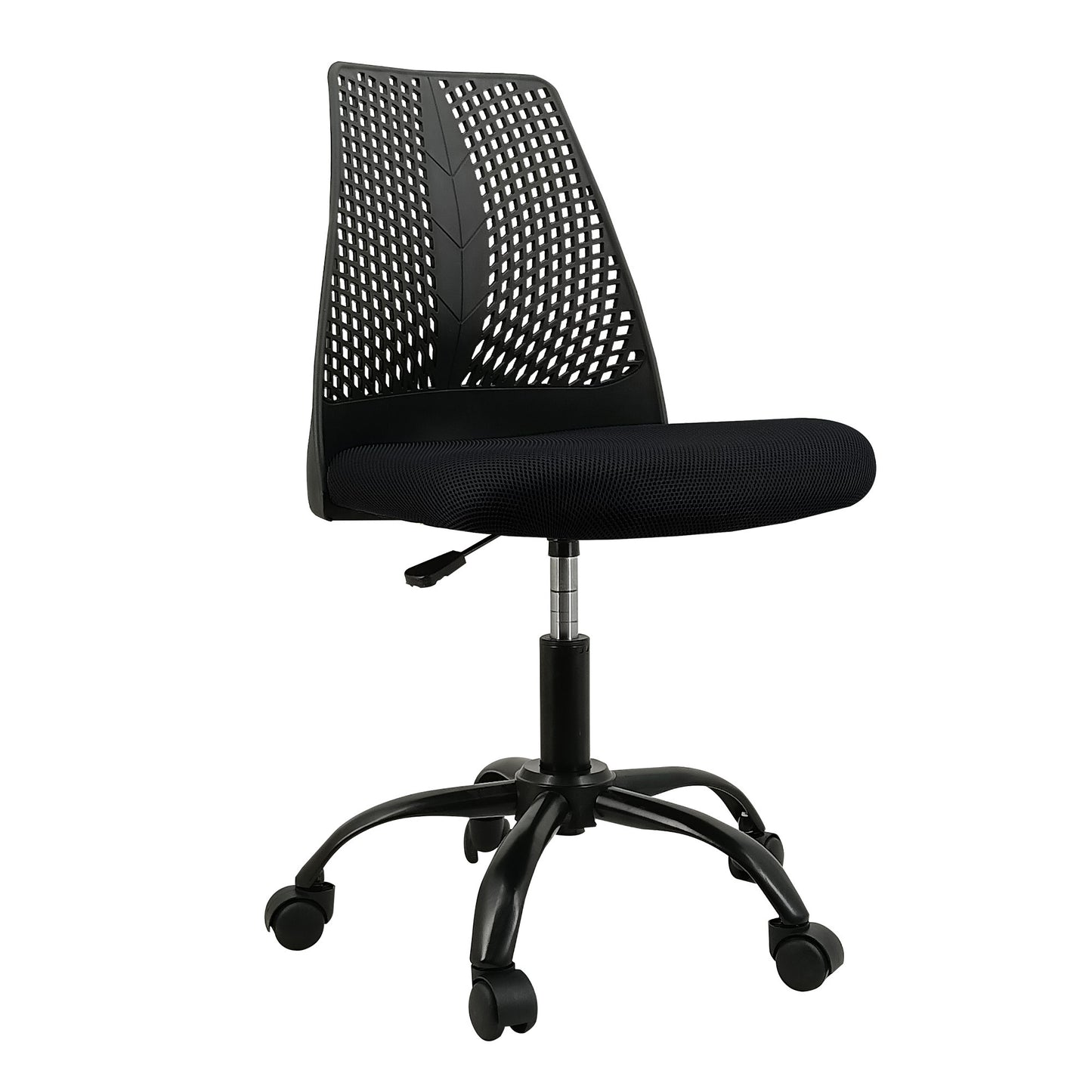 Ergonomic Office and Home Chair with Supportive Cushioning, Black