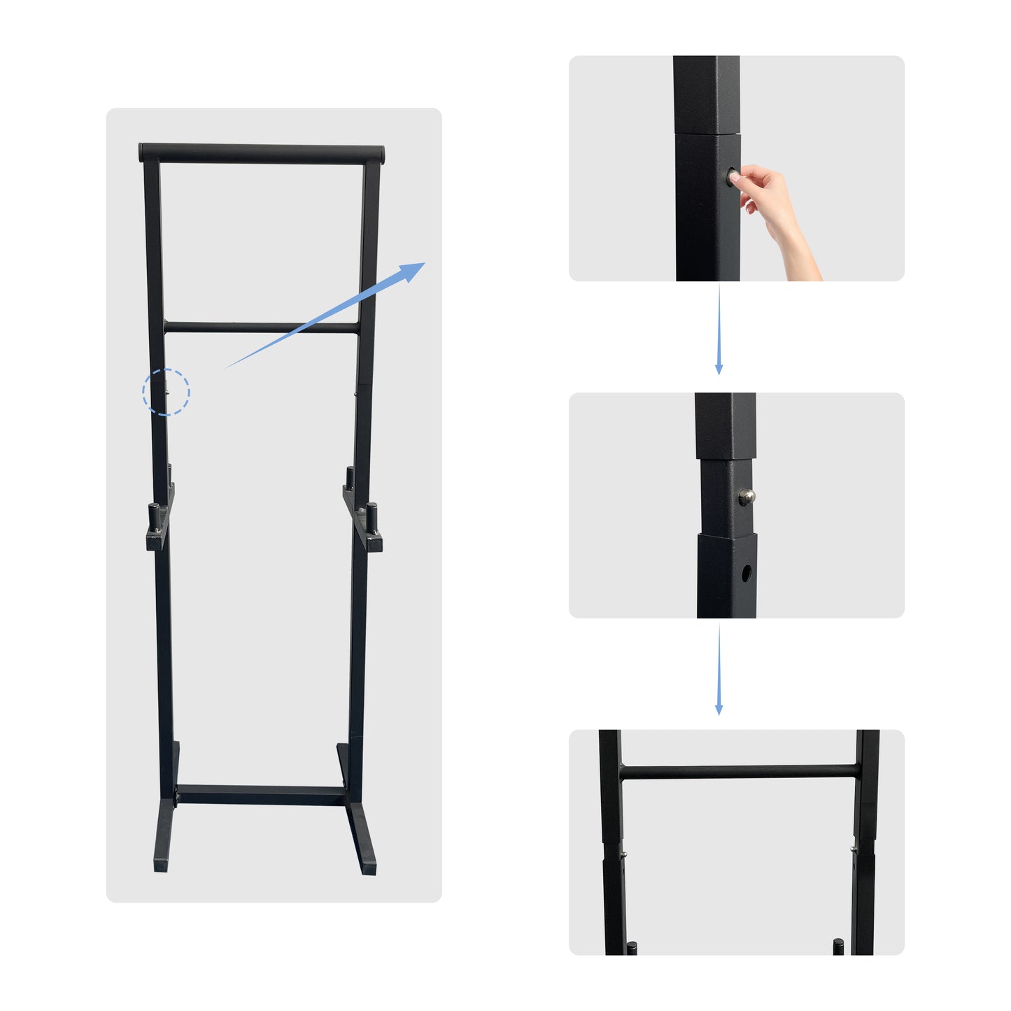 No Assembly Required TV Trays for Eating Set of 4 with Stand,Folding Snack Tray Table Set,Folding TV Dining Tables for Small Space