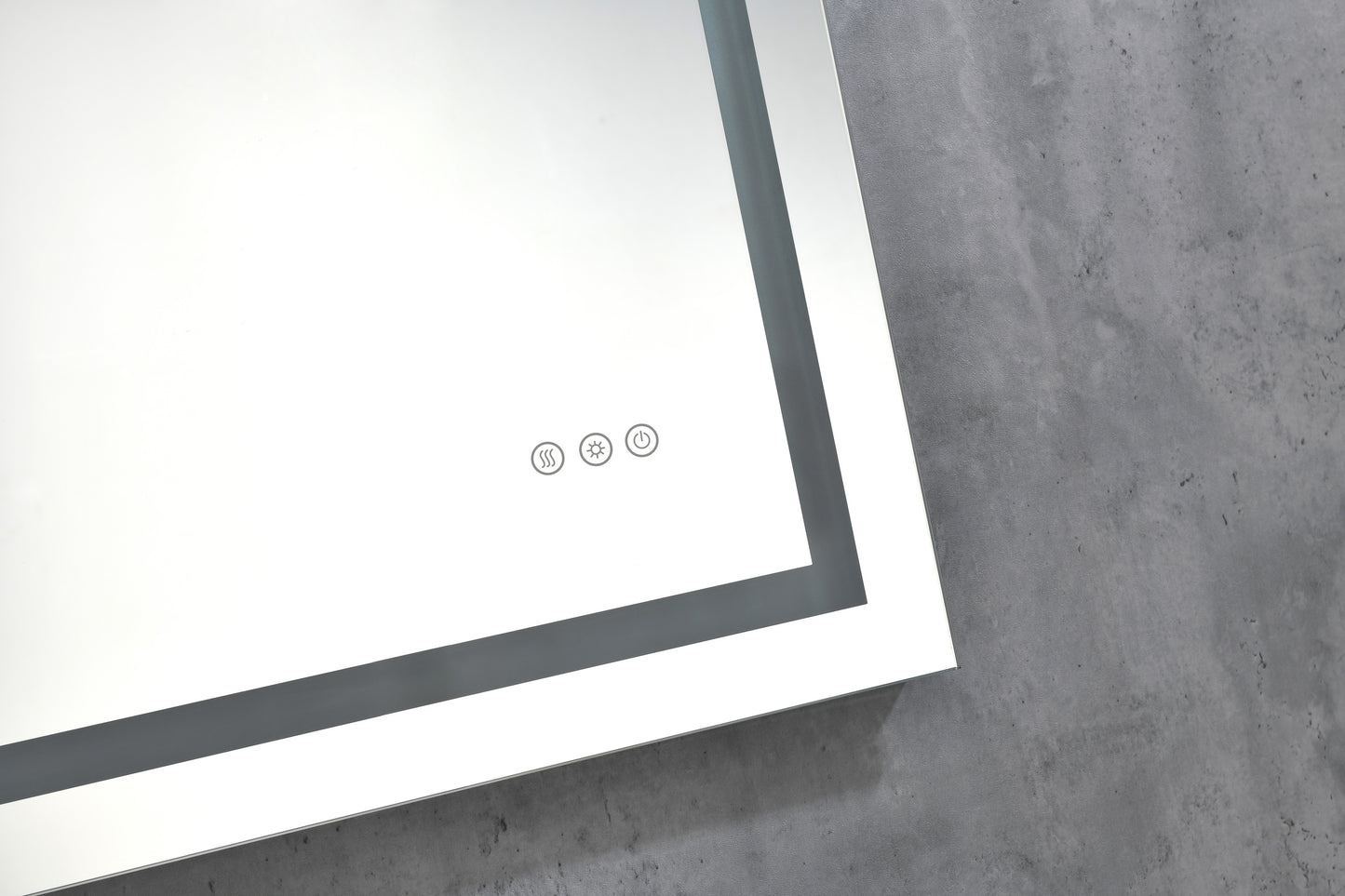 LED Bathroom Mirror32   "x  24 " with Front and Backlight, Large Dimmable Wall Mirrors with Anti-Fog, Shatter-Proof, Memory, 3 Colors, LED Vanity Mirror