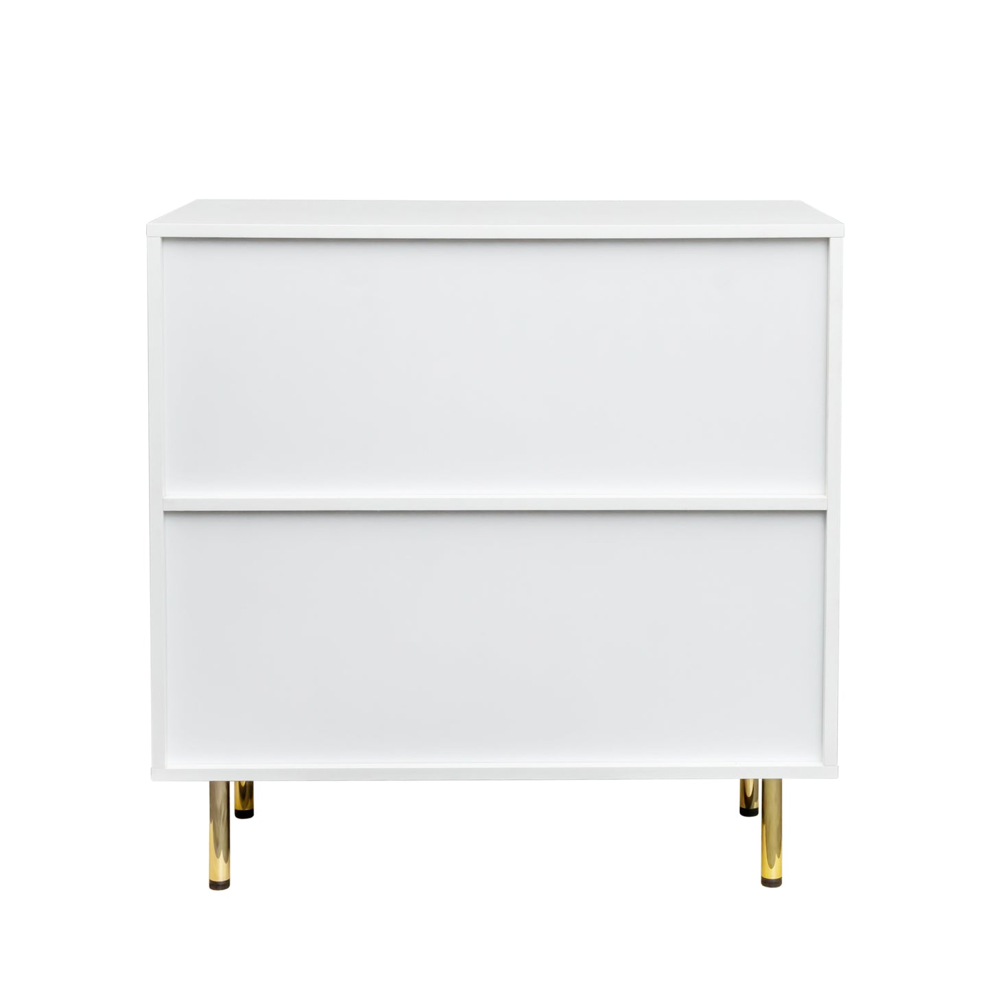 Sideboard Buffet Cabinet with Storage Modern Storage Cabinets with 2 Doors with Handle for Living Room Dining Room Entryway, White