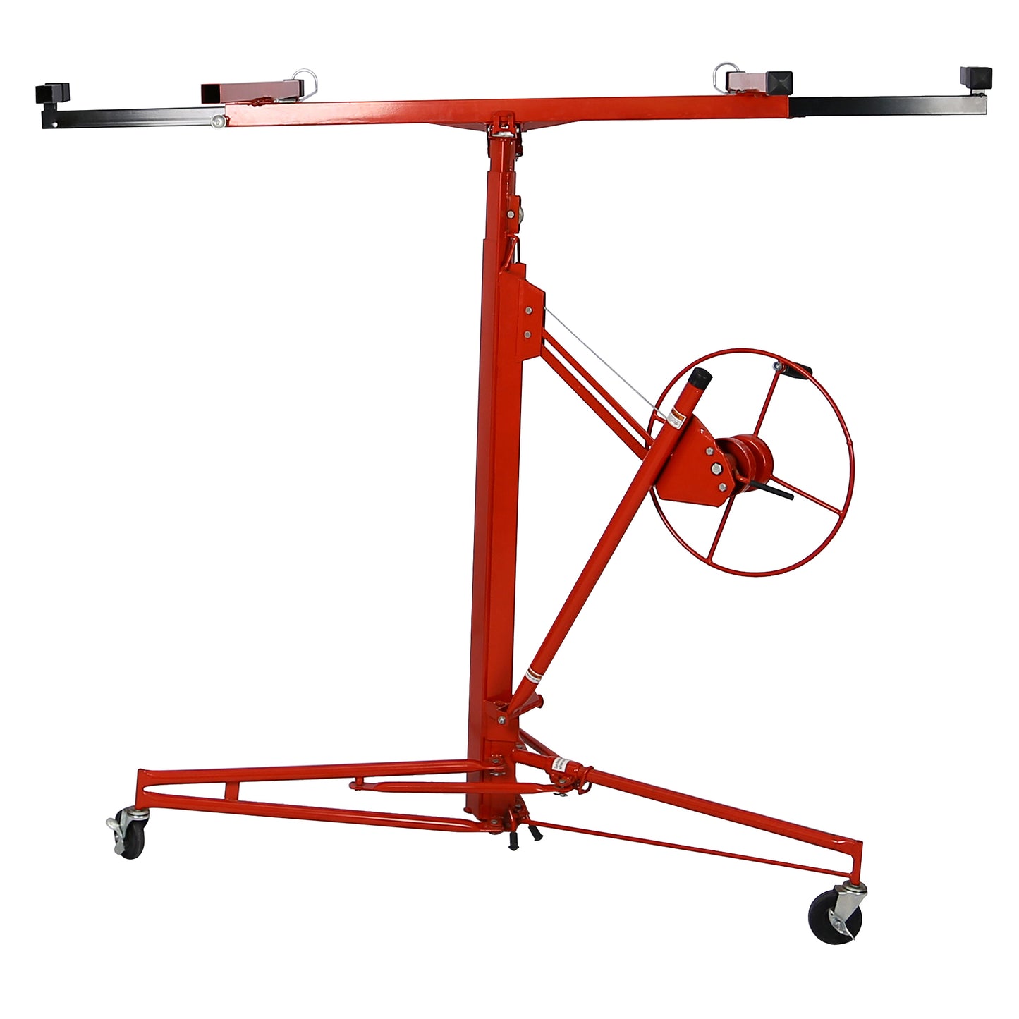 Drywall Lift Panel 11' Lift Drywall Panel Hoist Jack Lifter,red
