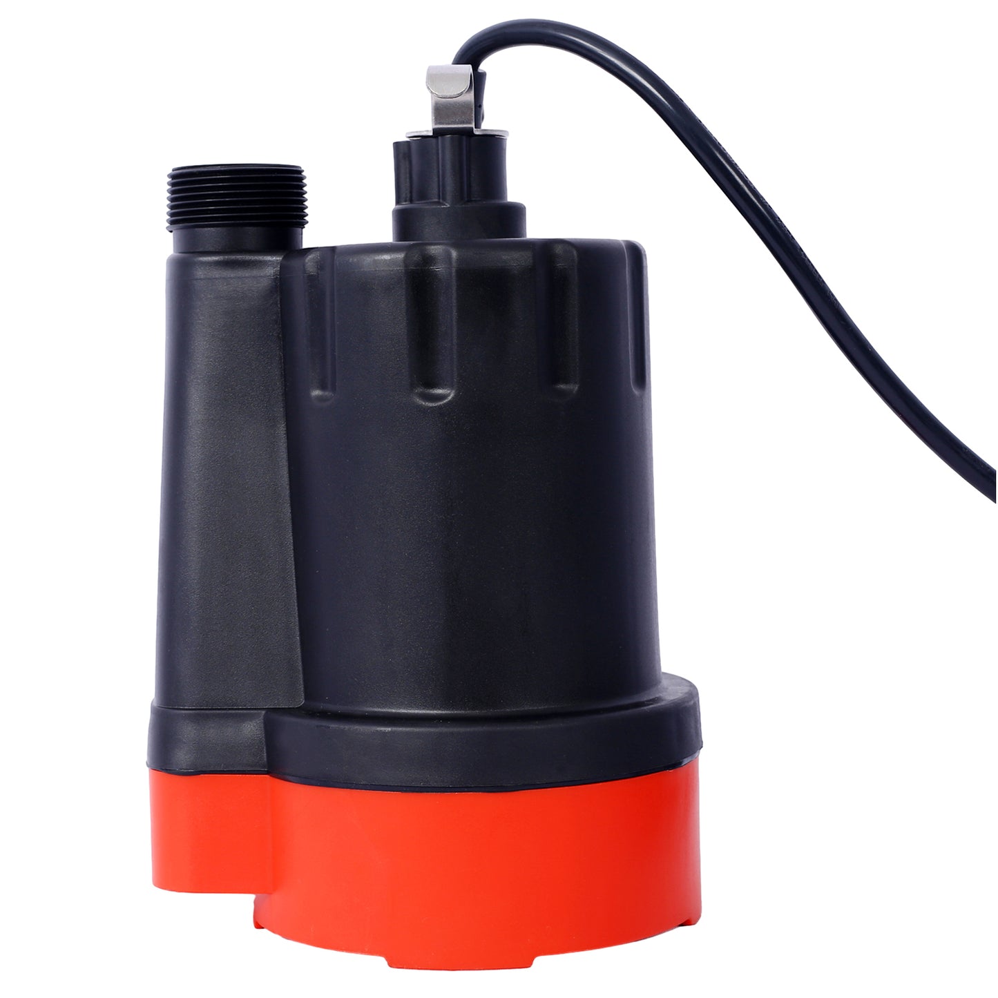 Submersible Water Pump, 1/4HP 2000GPH Thermoplastic Utility Pump Portable Electric Water Pump Sump Pump, With 10 Feet Power Cord.