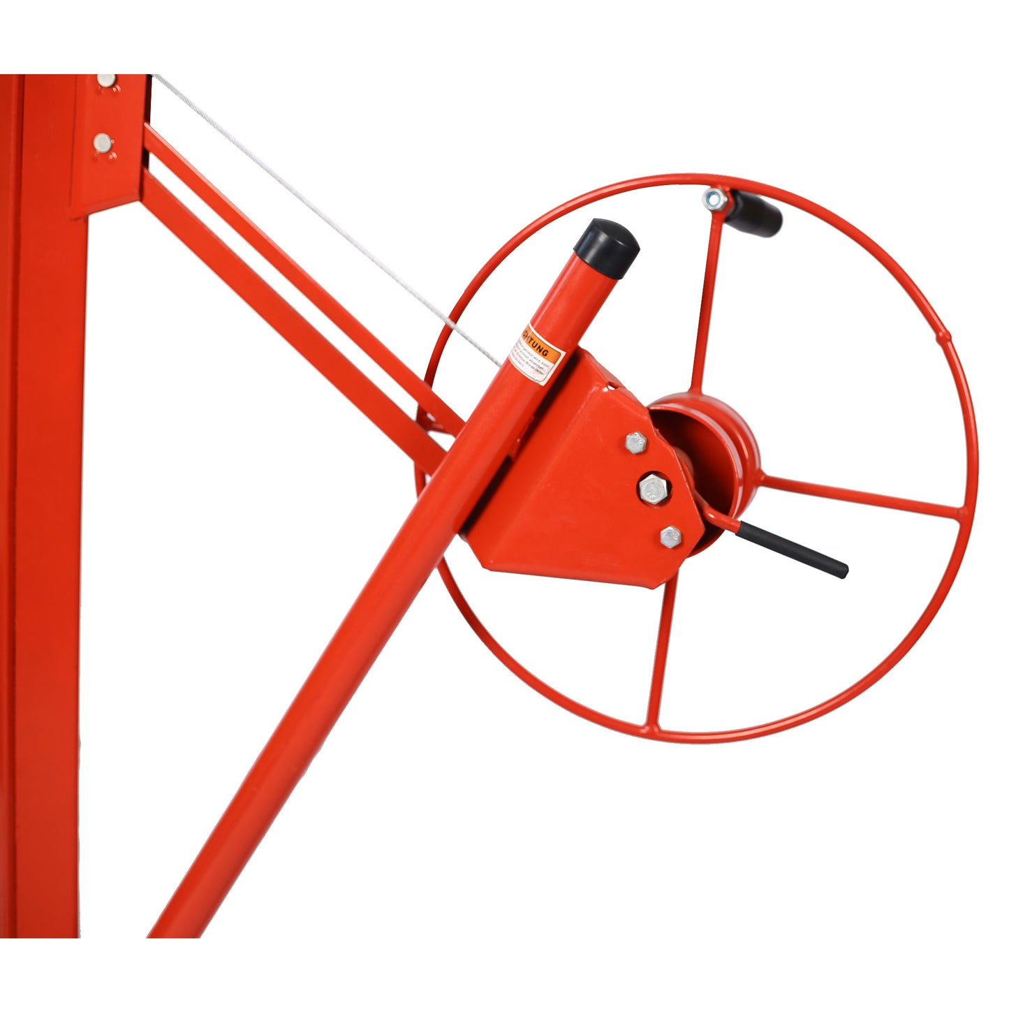 Drywall Lift Panel 11' Lift Drywall Panel Hoist Jack Lifter,red