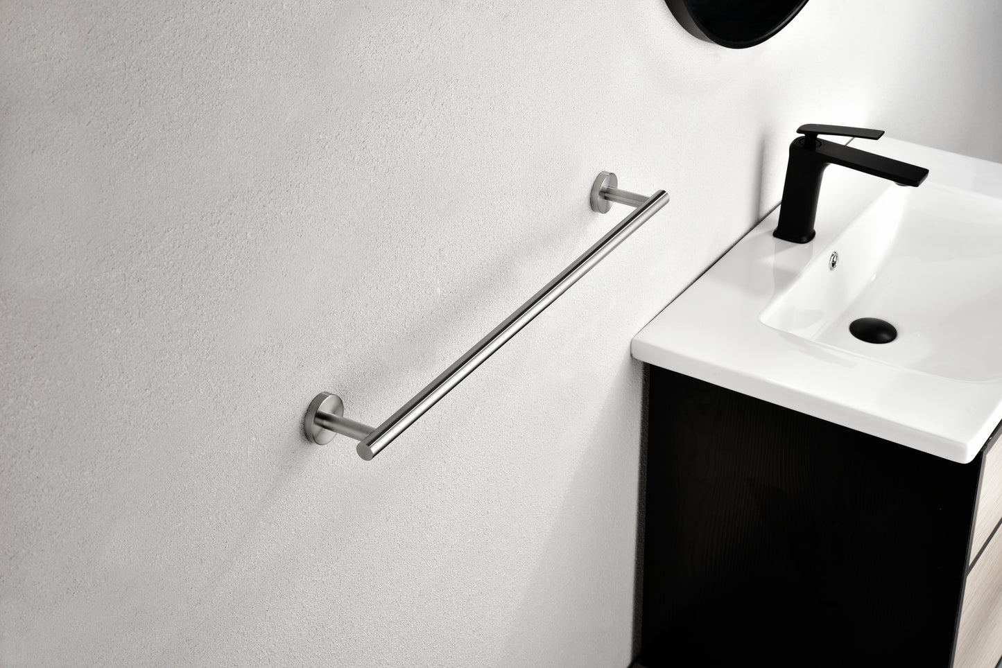 6 Piece Stainless Steel Bathroom Towel Rack Set Wall Mount