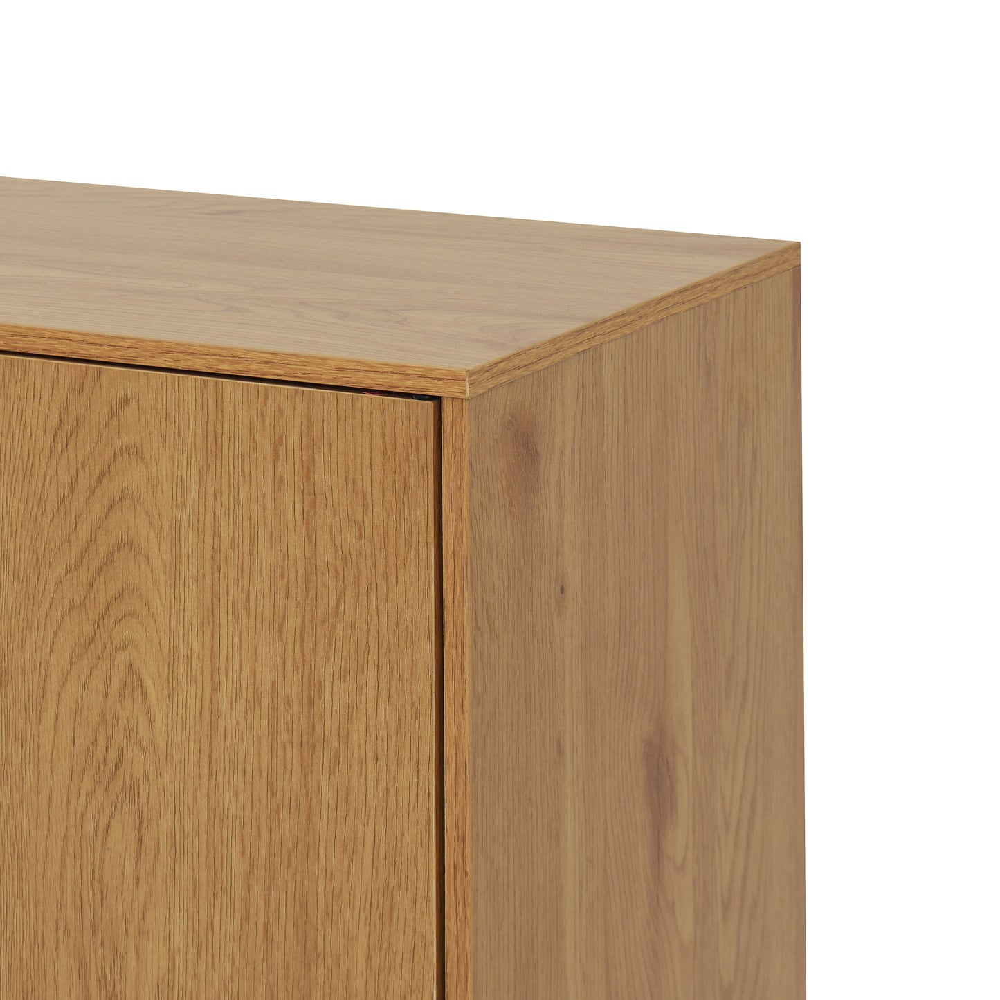 Sideboard Buffet Cabinet with Storage, Wood Coffee Bar Cabinet, 47.2" Kitchen Cabinet with 3 Drawers & 2 Doors, Kitchen Buffet Cabinet Cupboard Natural Wood Color