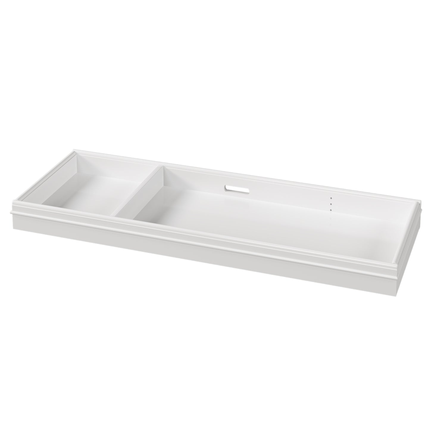 Changing Topper, Removable Changing Tray, White